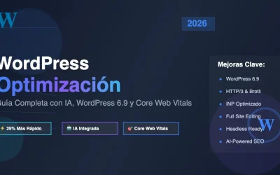 Optimización WordPress en 2026: Guía Completa con IA, WordPress 6.9 y Últimas Tendencias